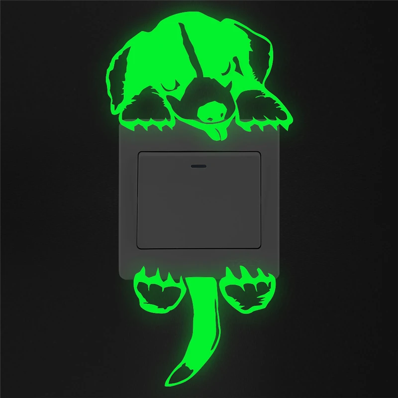 3d dog luminous switch sticker fluorescent wall stickers for kids rooms home decor cartoon glow in the dark animals decals
3d dog luminous switch sticker fluorescent wall stickers for kids rooms home decor cartoon glow in the dark animals decals