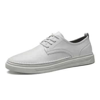 Men Running Shoes Breathable Genuine Leather Waterproof Sneakers Round Toe Sports Shoes Man
Men Running Shoes Breathable Genuine Leather Waterproof Sneakers Round Toe Sports Shoes Man