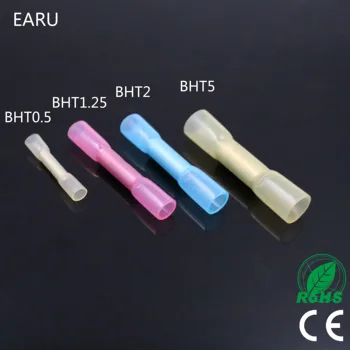 BHT0.5 BHT1.25 BHT2 BHT5 Heat Shrink Butt Waterproof Insulated Connector Terminal Nylon Brass Terminal 20PCS BHT Red Blue Yellow
BHT0.5 BHT1.25 BHT2 BHT5 Heat Shrink Butt Waterproof Insulated Connector Terminal Nylon Brass Terminal 20PCS BHT Red Blue Yellow