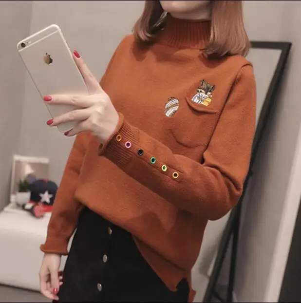 2019 Women's Spring Sweaters Casual Long Sleeve Pullover Autumn Warm Sweater Women
2019 Women's Spring Sweaters Casual Long Sleeve Pullover Autumn Warm Sweater Women