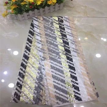 2019 Upscale French White&Gold Sequins Lace Fabrics,High Quality African Tulle Lace Fabrics Sequins Wedding Nigeria lace
2019 Upscale French White&Gold Sequins Lace Fabrics,High Quality African Tulle Lace Fabrics Sequins Wedding Nigeria lace