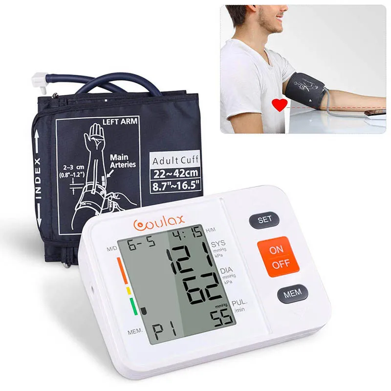 2018 Newly Upper Arm Digital Blood Pressure Monitor with WHO Indicator Large LCD Screen Health Machine Promotion Price
2018 Newly Upper Arm Digital Blood Pressure Monitor with WHO Indicator Large LCD Screen Health Machine Promotion Price