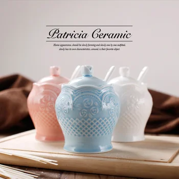 Ceramic Bone China Caster Salt Sugar Pot Set (3 Pcs) with Engraving Rose Pattern for Kitchen Cooking
Ceramic Bone China Caster Salt Sugar Pot Set (3 Pcs) with Engraving Rose Pattern for Kitchen Cooking