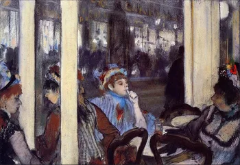 High quality Oil painting Canvas Reproductions Women on a Cafe Terrace in the Evening (1877) By Edgar Degas hand painted
High quality Oil painting Canvas Reproductions Women on a Cafe Terrace in the Evening (1877) By Edgar Degas hand painted