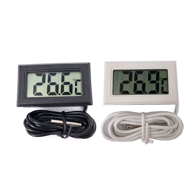 1Pcs LCD Digital Thermometer for Freezer Temperature -50~110 degree Refrigerator Fridge Thermometer with Probe
1Pcs LCD Digital Thermometer for Freezer Temperature -50~110 degree Refrigerator Fridge Thermometer with Probe