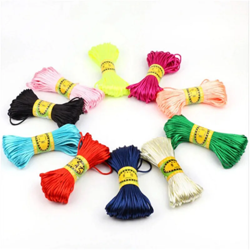 20M/Lot Silicone Teething Bead Necklace Satin Cords DIY String Cord Nylon Rope Accessary&Findings For Baby Jewelry Cord
20M/Lot Silicone Teething Bead Necklace Satin Cords DIY String Cord Nylon Rope Accessary&Findings For Baby Jewelry Cord