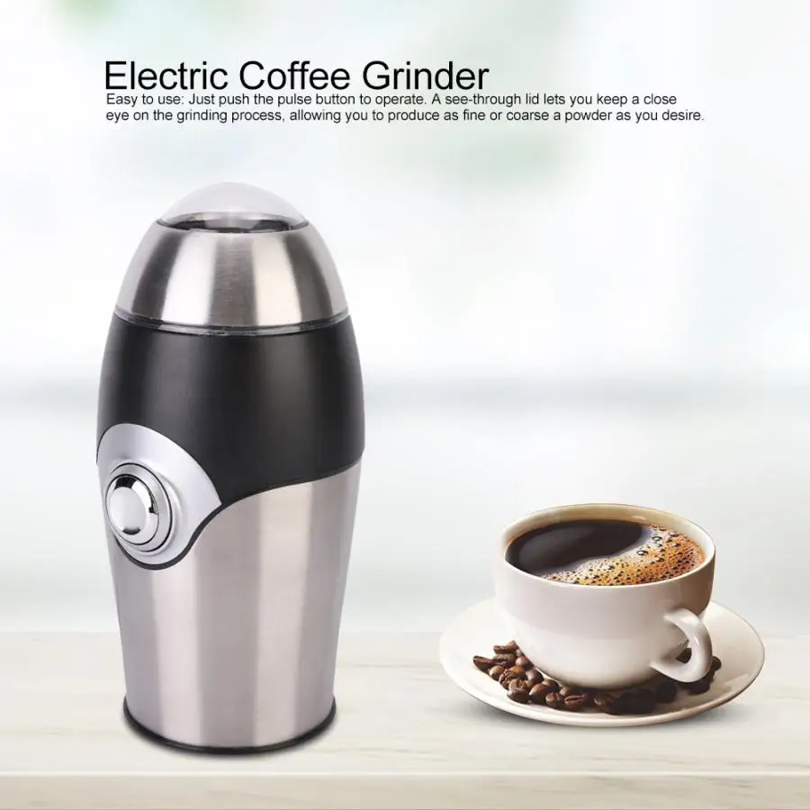 600ml Electric Coffee Grinder Machine Coffee Bean Nut Spice Herb Mill Blade Grinding 800W Blender Kitchen 220-240V EU Plug
600ml Electric Coffee Grinder Machine Coffee Bean Nut Spice Herb Mill Blade Grinding 800W Blender Kitchen 220-240V EU Plug