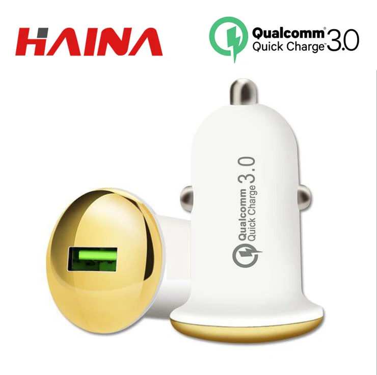 Автомобильное зарядное устройство Qualcomm Quick Charge 3 0 Mini Usb быстрое для телефона