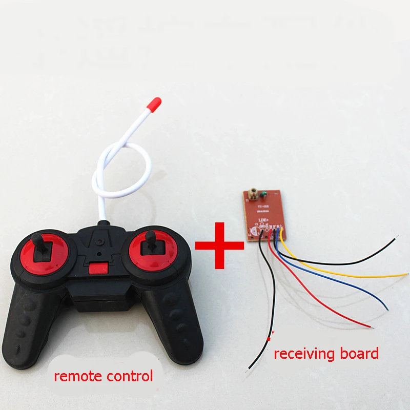 Children Electric Car 27MHZ 4CH Universal Remote Control with Receiving Board for RC Kid Car Parts Model Baby Toy Controller
Children Electric Car 27MHZ 4CH Universal Remote Control with Receiving Board for RC Kid Car Parts Model Baby Toy Controller