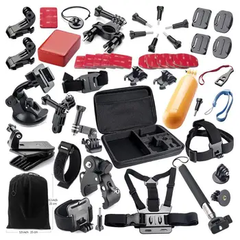 43 in1 Multifunction Basic Acition Sports Camera Accessories Bundle Kit for GoPro Hero 4/3+/3/2 SJ4000 SJ5000 Camera
43 in1 Multifunction Basic Acition Sports Camera Accessories Bundle Kit for GoPro Hero 4/3+/3/2 SJ4000 SJ5000 Camera