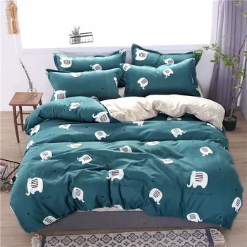 Fashion Bedclothes Elephant Duvet Cover Bed Sheet Pillowcases King Queen Children Bedding 3/4pcs Summer Bed Set Pastoral Home
Fashion Bedclothes Elephant Duvet Cover Bed Sheet Pillowcases King Queen Children Bedding 3/4pcs Summer Bed Set Pastoral Home