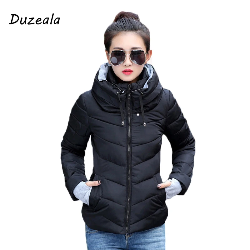 2018 Winter Jacket Women Plus Size Womens Parkas Thicken Outerwear Solid Hooded Coats Short Female Slim Cotton Padded Basic Tops
2018 Winter Jacket Women Plus Size Womens Parkas Thicken Outerwear Solid Hooded Coats Short Female Slim Cotton Padded Basic Tops