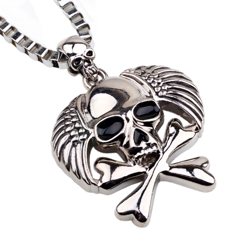 Fashion Punk Skull Pirates Long Necklace Sweater Chain Pendant Necklace For Men sieraden collier sautoir long bisuteria mujer
Fashion Punk Skull Pirates Long Necklace Sweater Chain Pendant Necklace For Men sieraden collier sautoir long bisuteria mujer