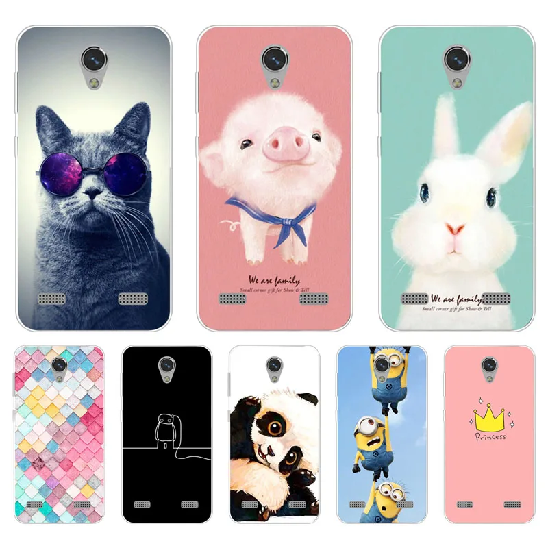 

Zte blade a520 Case,Silicon Painted animals Painting Soft TPU Back Cover for Zte blade ba520 a 520 protect Phone cases shell