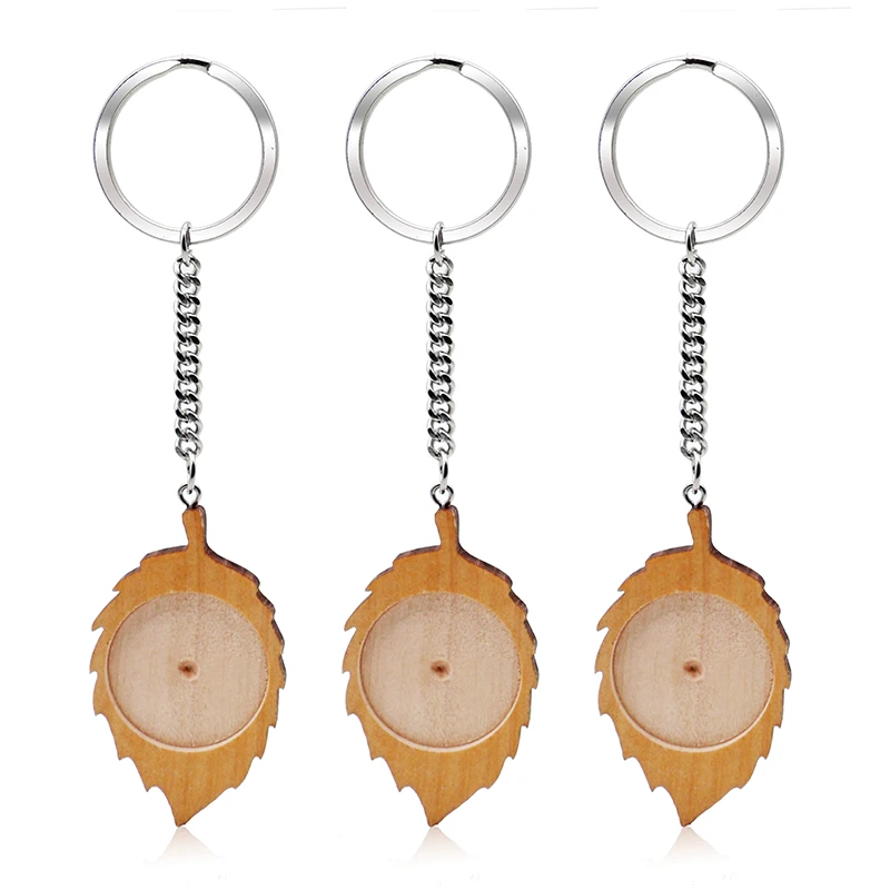 5pcs/lot 25mm Leaf Wood Cabochon Stainless Steel Keychain Base Settings Diy Blank Cameo Trays for Key Chain Jewelry Making
5pcs/lot 25mm Leaf Wood Cabochon Stainless Steel Keychain Base Settings Diy Blank Cameo Trays for Key Chain Jewelry Making