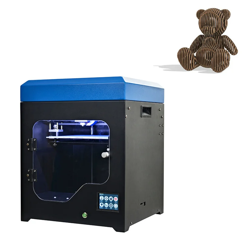 Impressora Impresora Imprimante 3d Printer 2018 Hot Sell Fdm Metal Frame Digital 3d Model Printing Machine Drucker Stampante