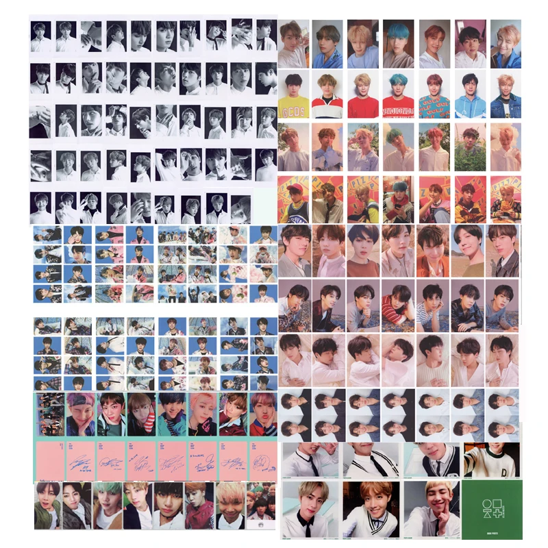 KPOP Bangtan Boys RUN I NEED U WINGS Love Yourself Tear SUGA V RM Album Photo Card Hip Hop Self Made Paper Cards Photocard
KPOP Bangtan Boys RUN I NEED U WINGS Love Yourself Tear SUGA V RM Album Photo Card Hip Hop Self Made Paper Cards Photocard