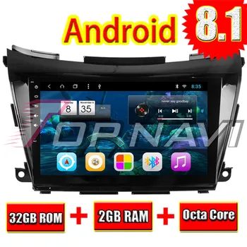 Topnavi Android 8.1 Car GPS Navigation for Nissan Murano 2015- Autoradio Multimedia Audio Stereo NO DVD Two Din 10.1'' Octa Core
Topnavi Android 8.1 Car GPS Navigation for Nissan Murano 2015- Autoradio Multimedia Audio Stereo NO DVD Two Din 10.1'' Octa Core