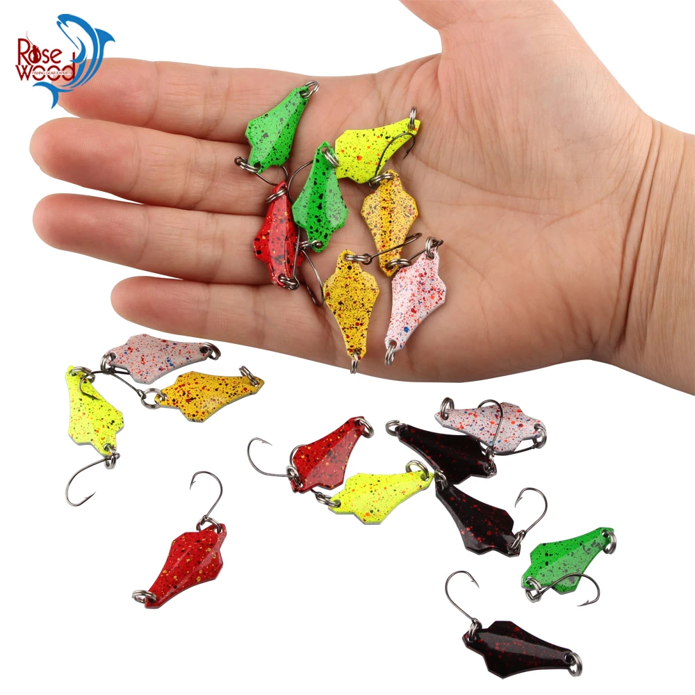RoseWood 10pcs 2.9g Copper Metal Spoon Lure For Trout Bass Small Hard Exquisite Paint Sequins Fishing Tackle Fishing Lure
RoseWood 10pcs 2.9g Copper Metal Spoon Lure For Trout Bass Small Hard Exquisite Paint Sequins Fishing Tackle Fishing Lure