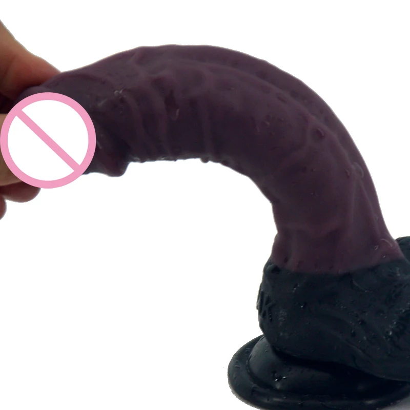 Realistic Silicone Dildo Penis Suction Cup Sex Toys For Woman Flirting Insert Vagina Persistent Twitching Perfect Orgasm