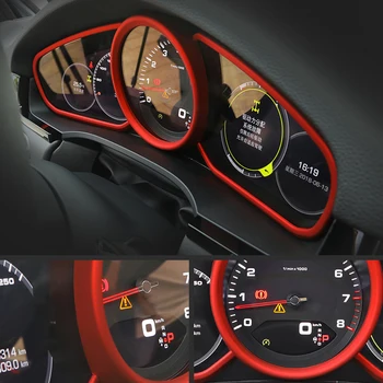 Europe Model Car !! ABS Red Carbon Fiber Interior Accessories Car Dashboard Meter Cover Trim 3PCS FOR Porsche Cayenne 2018 2019
Europe Model Car !! ABS Red Carbon Fiber Interior Accessories Car Dashboard Meter Cover Trim 3PCS FOR Porsche Cayenne 2018 2019