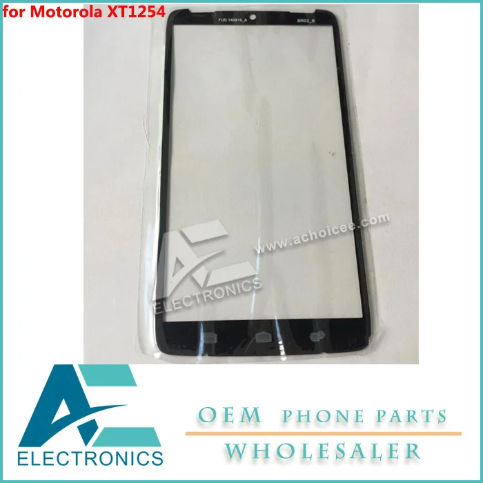 Outer Front Glass for Moto maxx XT1225 DROID Turbo for Motorola XT1254 on Touch Panel
Outer Front Glass for Moto maxx XT1225 DROID Turbo for Motorola XT1254 on Touch Panel