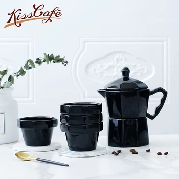 Coffee Makers Italian Top Moka Espresso Cafeteira Expresso Percolator with 4 Cup Stovetop Coffee Maker
Coffee Makers Italian Top Moka Espresso Cafeteira Expresso Percolator with 4 Cup Stovetop Coffee Maker
