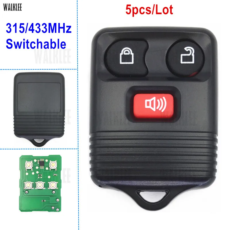 WALKLEE Remote Key Transmitter Suit for Ford Mercury Mariner Mentego Monterey Mountaineer Sable Escape Expedition Explorer
WALKLEE Remote Key Transmitter Suit for Ford Mercury Mariner Mentego Monterey Mountaineer Sable Escape Expedition Explorer