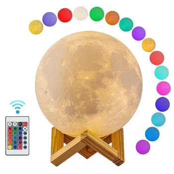 Moon Light 3D Moon Globe Lamp 3D Glowing Moon Lamp With Stand Luna Moon Lamp Night Light for Home Bedroom Decor Children Gift
Moon Light 3D Moon Globe Lamp 3D Glowing Moon Lamp With Stand Luna Moon Lamp Night Light for Home Bedroom Decor Children Gift