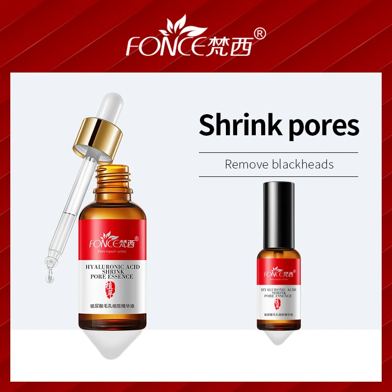 Korean Skin Care Face Shrink Pores Serum Hyaluronic acid Smear Liquid Firming Remove Blackhead acne Treatment 30ml
Korean Skin Care Face Shrink Pores Serum Hyaluronic acid Smear Liquid Firming Remove Blackhead acne Treatment 30ml