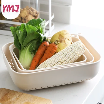 3 Pcs/Set Fruit Vegetable Washing Basket Strainer Vegetable Basket Vegetable Drain Fruit Storage Basket Kitchen Wash Basin
3 Pcs/Set Fruit Vegetable Washing Basket Strainer Vegetable Basket Vegetable Drain Fruit Storage Basket Kitchen Wash Basin