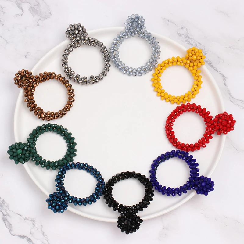 Korean Round Crystal Big Drop Earrings for Women Female Fashion Rhinestones Women Dangle Earring Jewelry Gift
Korean Round Crystal Big Drop Earrings for Women Female Fashion Rhinestones Women Dangle Earring Jewelry Gift