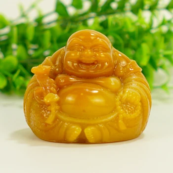 Natural Shoushan stone, Tian Huang material, Maitreya Buddha, decorative ornaments.
Natural Shoushan stone, Tian Huang material, Maitreya Buddha, decorative ornaments.