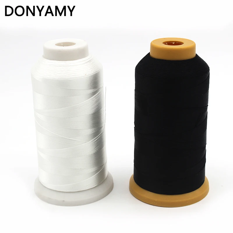 DONYAMY Hige tenacity nylon thick white Shining sewing thread 1400 yards 210D Suitable for canvas, denim, curtains, shoes etc.
DONYAMY Hige tenacity nylon thick white Shining sewing thread 1400 yards 210D Suitable for canvas, denim, curtains, shoes etc.