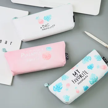 1pcs shape student leather cartoon printed fruit series pen box wheat and vanilla pineapple inverted trapezoidal pencil case
1pcs shape student leather cartoon printed fruit series pen box wheat and vanilla pineapple inverted trapezoidal pencil case