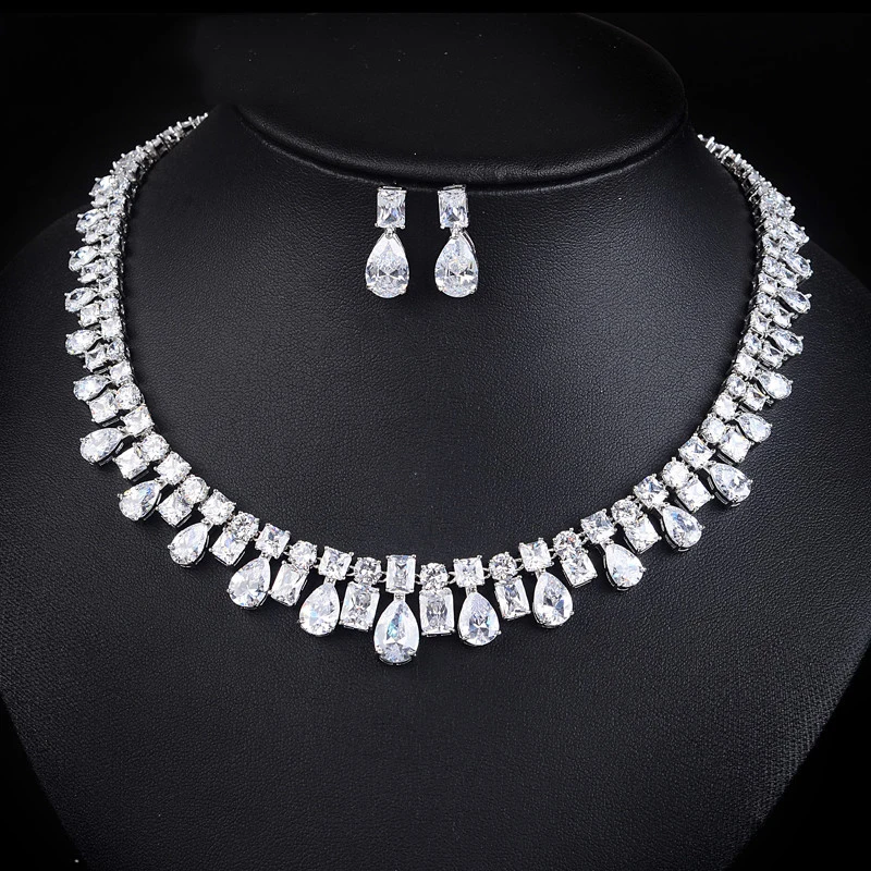 2020 new luxury pear 925 sterling silver dubai wedding bridal for women lady anniversary gift jewelry wholesale J5193
2020 new luxury pear 925 sterling silver dubai wedding bridal for women lady anniversary gift jewelry wholesale J5193