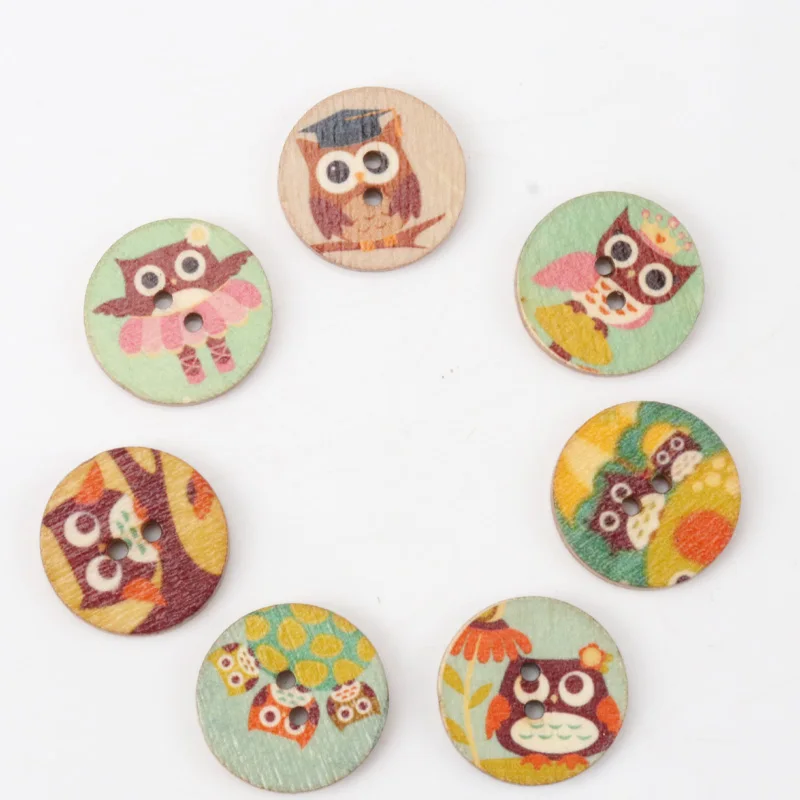 Mix Cartoon Owl Wooden Buttons Round Botones Handmade Accessories Decoration Sewing Scrapbooking Crafts DIY 20mm 20pcs MZ150-FD
Mix Cartoon Owl Wooden Buttons Round Botones Handmade Accessories Decoration Sewing Scrapbooking Crafts DIY 20mm 20pcs MZ150-FD
