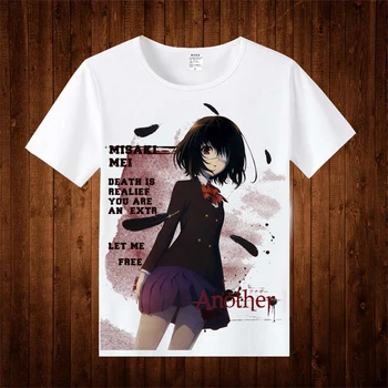 Another Mei Misaki cosplay substitute Japanese Famous anime T Shirt Novelty Summer Men's T-shirt Cosplay Costume Clothing
Another Mei Misaki cosplay substitute Japanese Famous anime T Shirt Novelty Summer Men's T-shirt Cosplay Costume Clothing