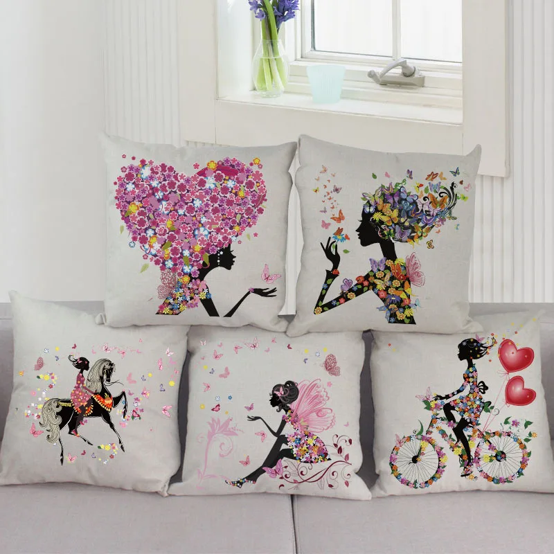 Romantic Love Flower Cushion Cover Sofa Chair Waist Cotton Linen Pillow Cover Colorful Pillowcase Home Decor
Romantic Love Flower Cushion Cover Sofa Chair Waist Cotton Linen Pillow Cover Colorful Pillowcase Home Decor