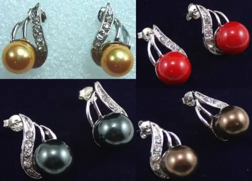 ry00867 4 color-fancy 10mm black/coffee/red/yellow shell pearl 18KGP earring can choose A0422
ry00867 4 color-fancy 10mm black/coffee/red/yellow shell pearl 18KGP earring can choose A0422