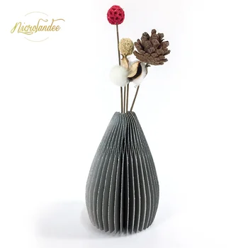 NICROLANDEE Water Droplets Shape Shiny Paper Vase Wedding Lovers Party Home New Decor Home Party Decoration DIY
NICROLANDEE Water Droplets Shape Shiny Paper Vase Wedding Lovers Party Home New Decor Home Party Decoration DIY