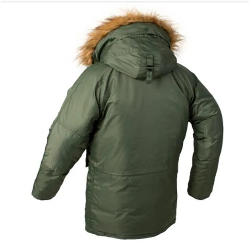 2018 Winter N3B puffer jacket men long canada coat military fur hood warm trench camouflage tactical bomber army korean parka
2018 Winter N3B puffer jacket men long canada coat military fur hood warm trench camouflage tactical bomber army korean parka