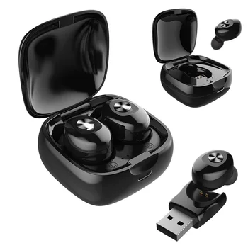 XG12 TWS Wireless Bluetooth 5.0 Earphone Stereo Earbuds Sport Ear phone with Mic + Charging Box and USB Charging single ear
XG12 TWS Wireless Bluetooth 5.0 Earphone Stereo Earbuds Sport Ear phone with Mic + Charging Box and USB Charging single ear