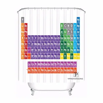 Custom Periodic Table of Chemical Waterproof Shower Curtain Home Bath Bathroom s Hooks Polyester Fabric Multi Sizes180509-38
Custom Periodic Table of Chemical Waterproof Shower Curtain Home Bath Bathroom s Hooks Polyester Fabric Multi Sizes180509-38