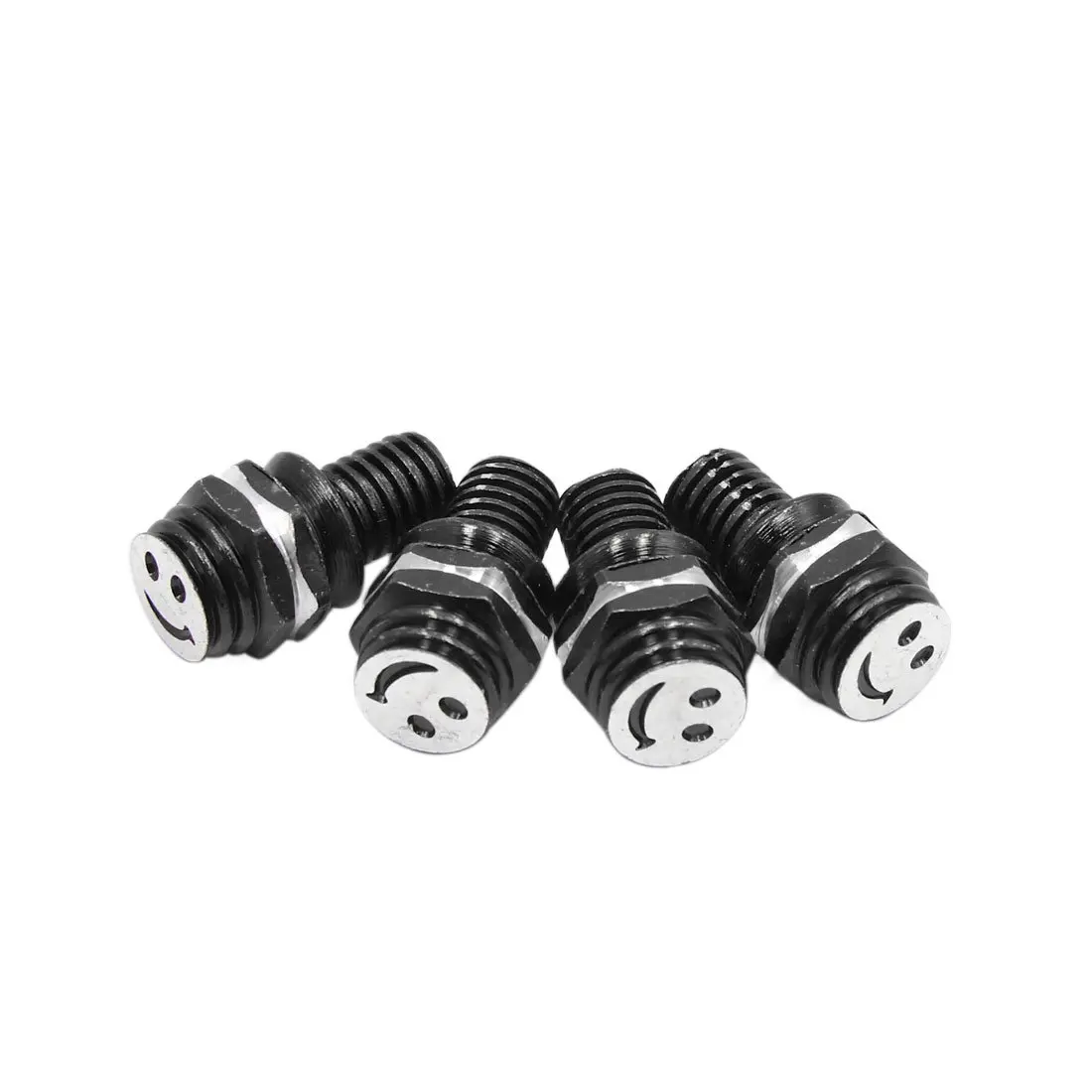 uxcell 4pcs Black 8mm Thread Diameter Smiling Face Pattern Motorcycle License Plate Bolt Screws
uxcell 4pcs Black 8mm Thread Diameter Smiling Face Pattern Motorcycle License Plate Bolt Screws