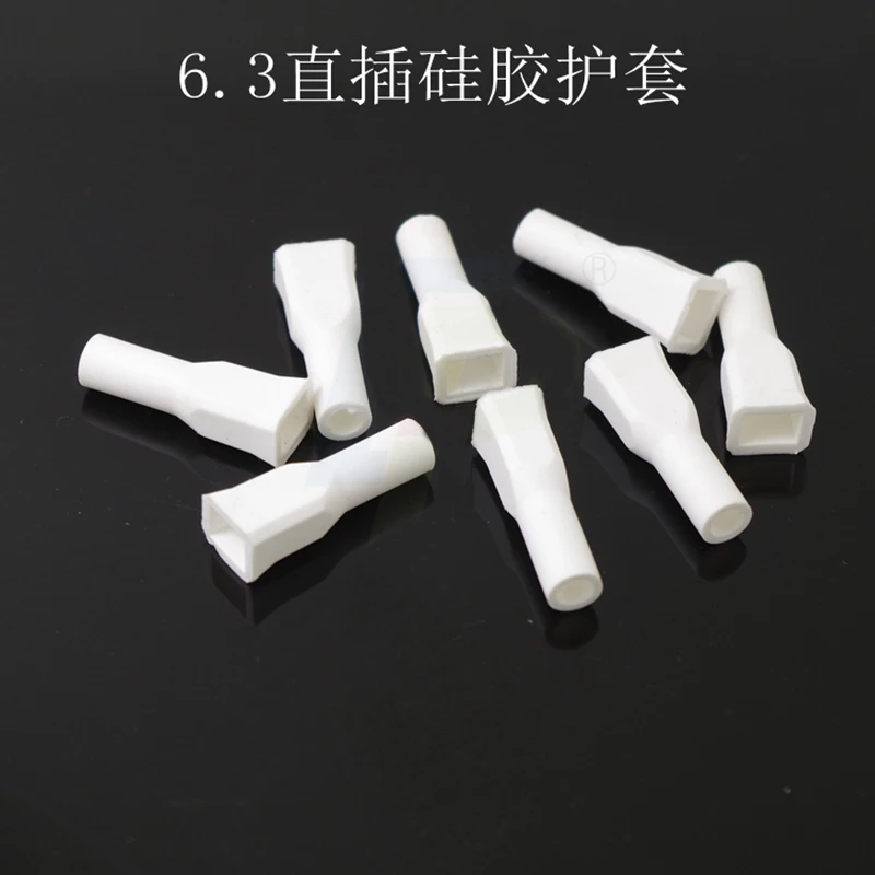 6.3mm Silicone Sheath Terminal Protector High Temperature Resistant Spring Jacket
6.3mm Silicone Sheath Terminal Protector High Temperature Resistant Spring Jacket