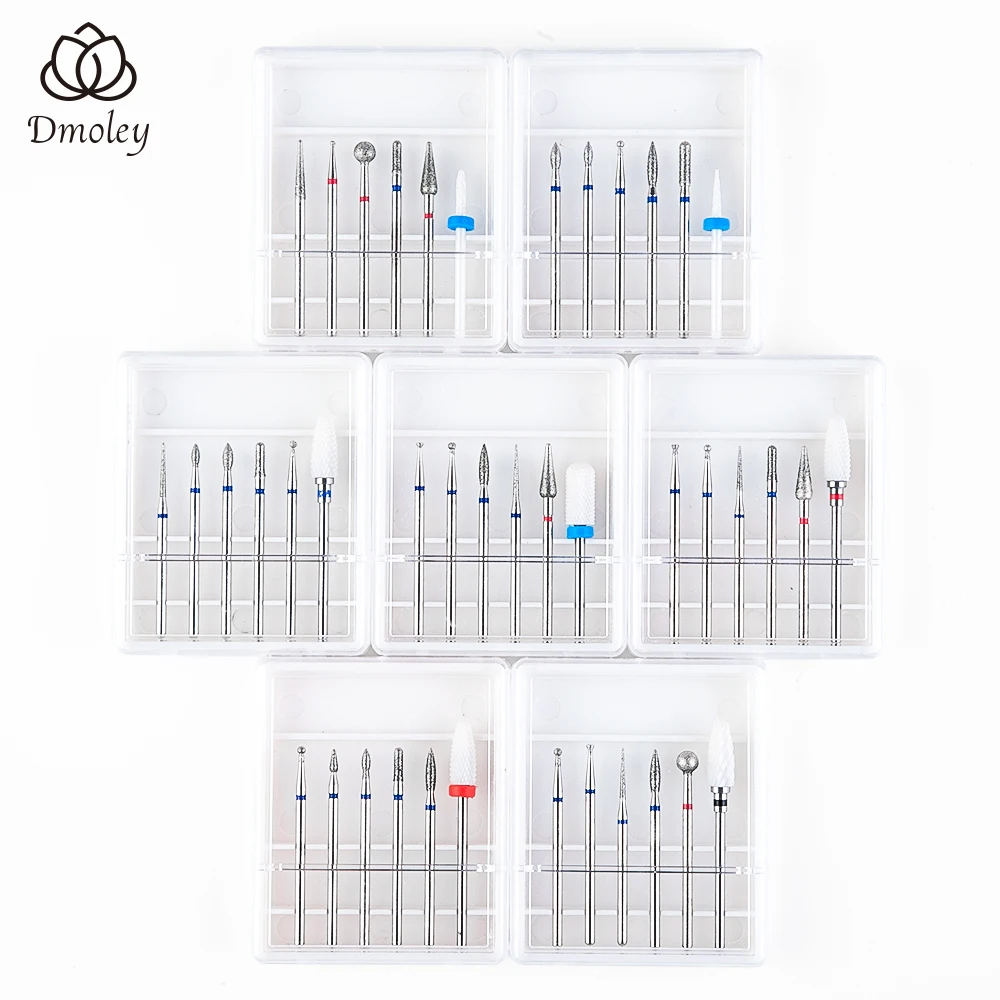 Nail Drill Bits Set Ceramic Diamond Milling Cutter for Manicure Rotary Burr Clean Bits Electric Machine Art Accessory
Nail Drill Bits Set Ceramic Diamond Milling Cutter for Manicure Rotary Burr Clean Bits Electric Machine Art Accessory