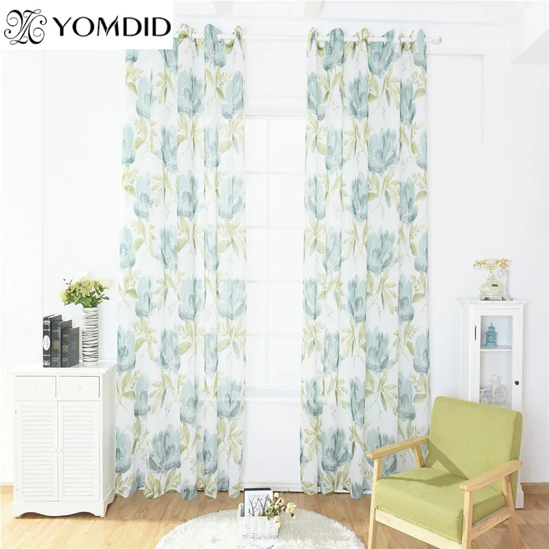 Printed Tulle Floral Pattern Curtain Tulle Door Window Curtain Sheer Scarf Valances Window Sheer Curtains For Living Room/Hotel
Printed Tulle Floral Pattern Curtain Tulle Door Window Curtain Sheer Scarf Valances Window Sheer Curtains For Living Room/Hotel