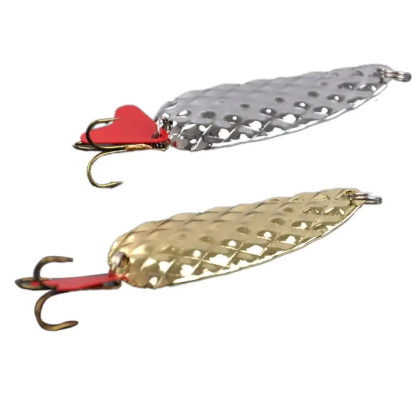 2PC Metal Alloy Hard Lure with Sound Slice Wobbler Carp Fishing Tackle Spinner Gear Outdoor Camping Artificial Hard Bait P30
2PC Metal Alloy Hard Lure with Sound Slice Wobbler Carp Fishing Tackle Spinner Gear Outdoor Camping Artificial Hard Bait P30