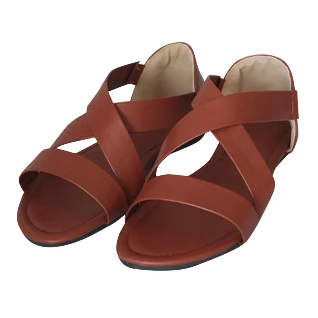 shoes womanWomens Fashion Flats Fish Mouth Beach Shoes Open Toe Ankle Bottom Roman Sandalssandalias mujer 2019
shoes womanWomens Fashion Flats Fish Mouth Beach Shoes Open Toe Ankle Bottom Roman Sandalssandalias mujer 2019